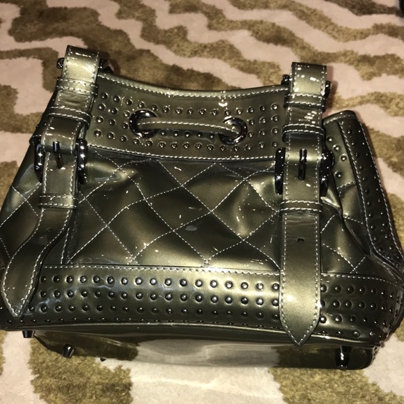 BURBERRY quilted bag with studs. AUTHENTIC - Picture 6 of 8
